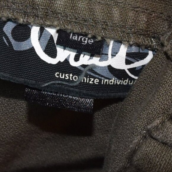 O'Neill Military Utility Jacket Sz L Olive Green Premium Series Workwear - Picture 14 of 14